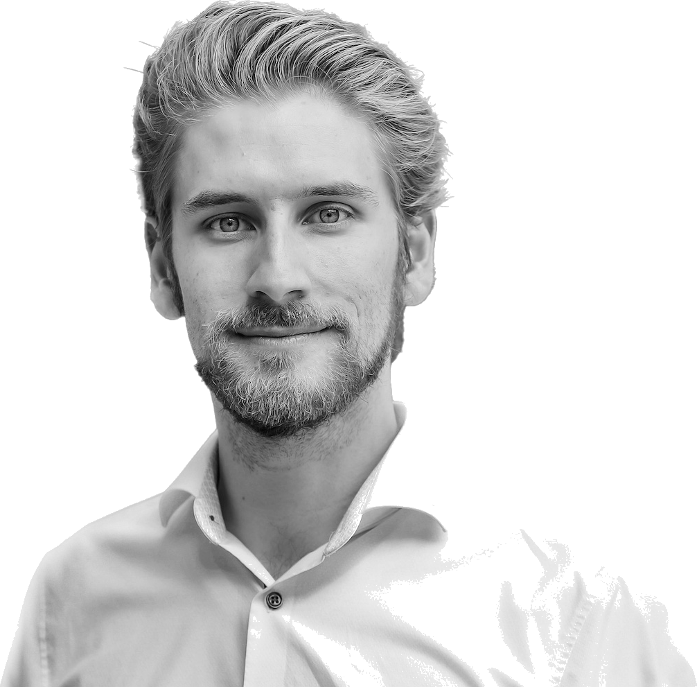 Michael Müller, Portrait Schwarz-Weiß